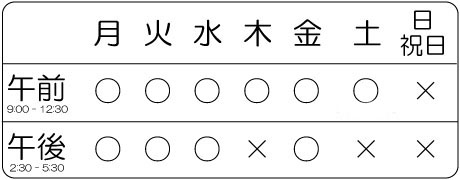 診療時間